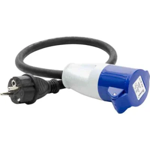 Adapter med kabel 0,5m sladd