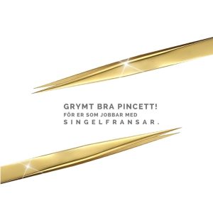 Pincet Lige til Lash Extensions Frynser Pincet