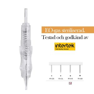 Tatueringsnål 1R-0,40 mm Kosmetisk 10 st